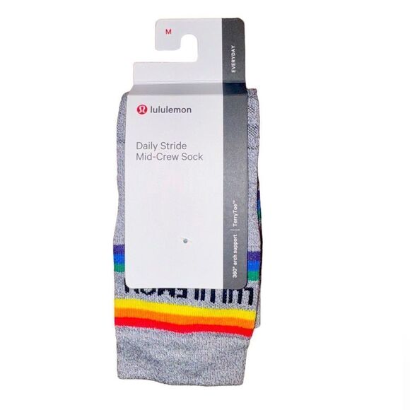lululemon athletica Accessories - NWT Lululemon Mid Crew Socks